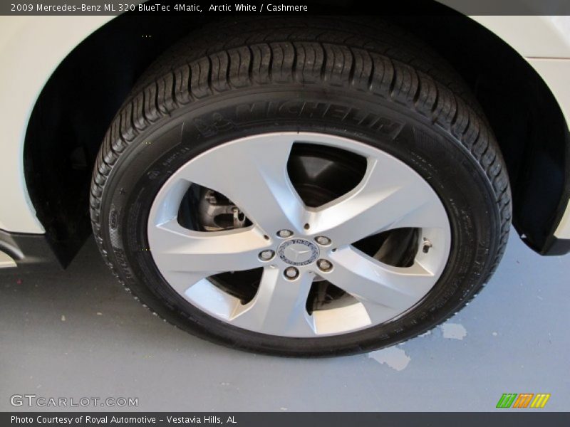 Arctic White / Cashmere 2009 Mercedes-Benz ML 320 BlueTec 4Matic