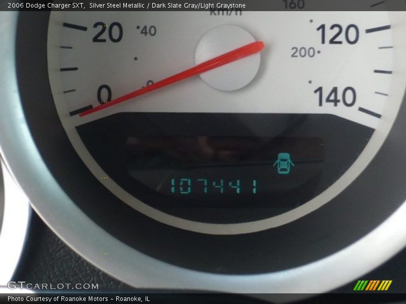 Silver Steel Metallic / Dark Slate Gray/Light Graystone 2006 Dodge Charger SXT