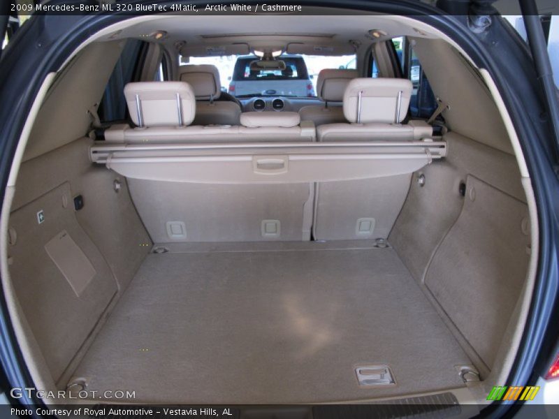 Arctic White / Cashmere 2009 Mercedes-Benz ML 320 BlueTec 4Matic