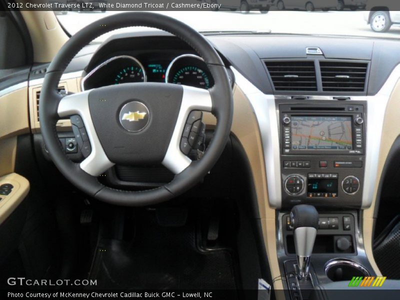 Dashboard of 2012 Traverse LTZ