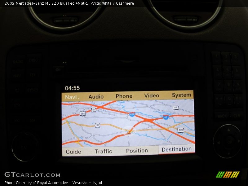 Arctic White / Cashmere 2009 Mercedes-Benz ML 320 BlueTec 4Matic