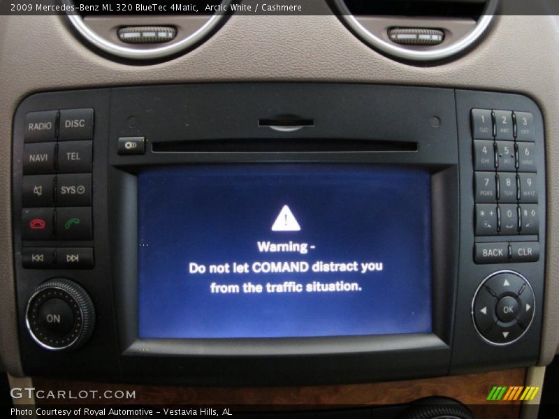 Arctic White / Cashmere 2009 Mercedes-Benz ML 320 BlueTec 4Matic