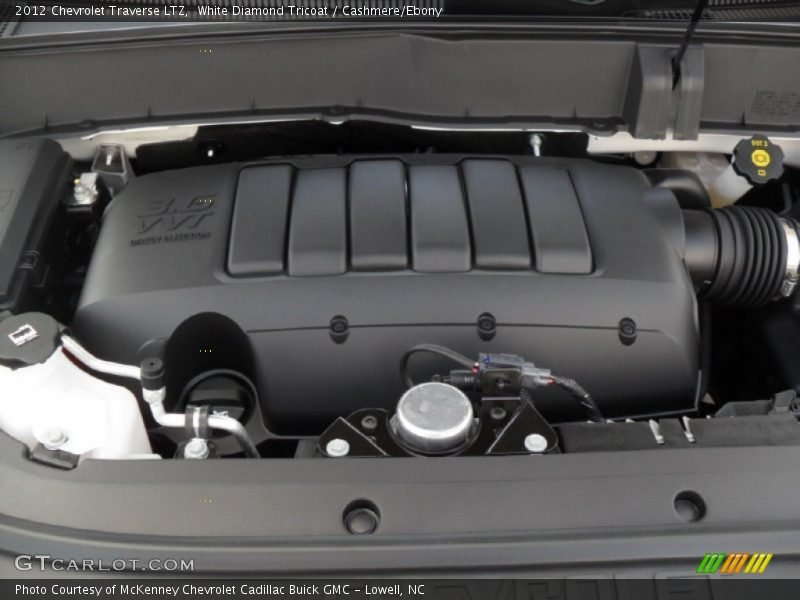  2012 Traverse LTZ Engine - 3.6 Liter DI DOHC 24-Valve VVT V6
