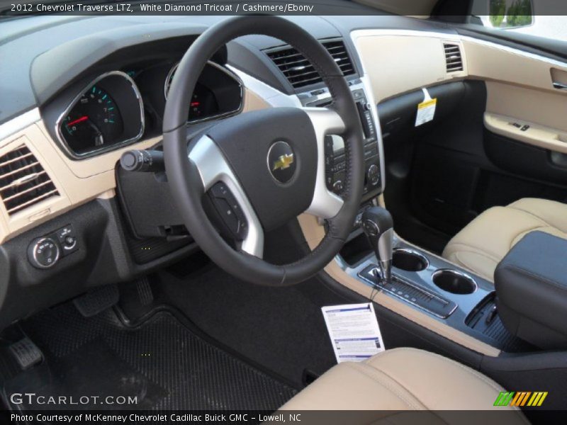 Cashmere/Ebony Interior - 2012 Traverse LTZ 