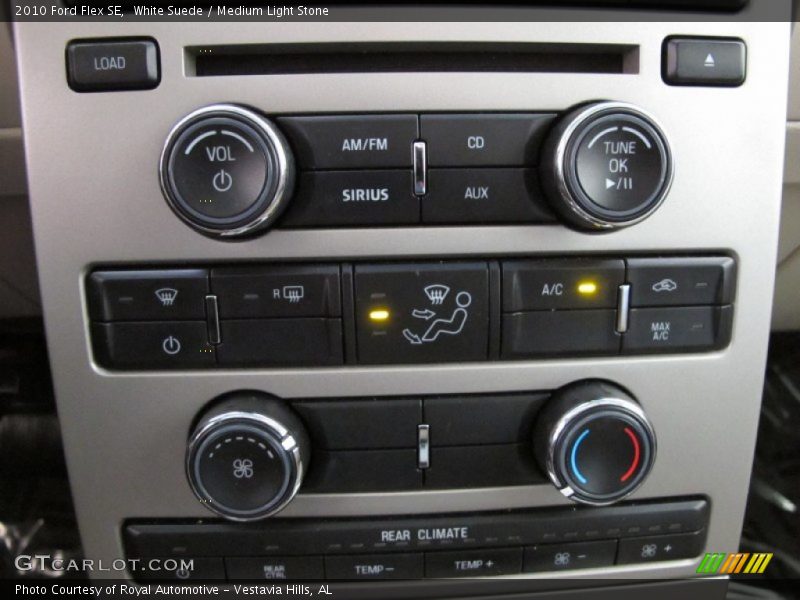 Controls of 2010 Flex SE