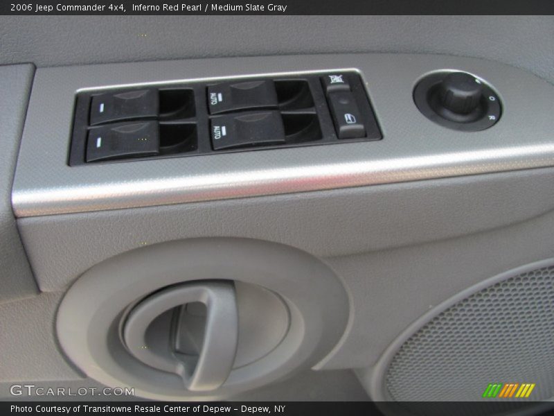 Inferno Red Pearl / Medium Slate Gray 2006 Jeep Commander 4x4