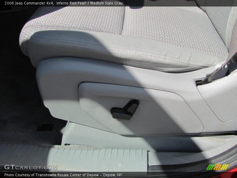 Inferno Red Pearl / Medium Slate Gray 2006 Jeep Commander 4x4