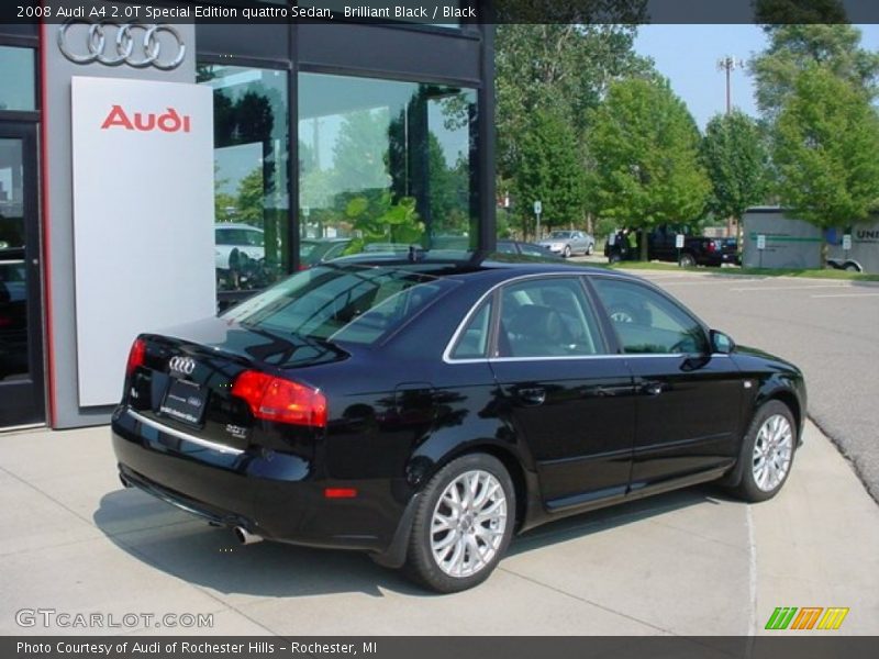 Brilliant Black / Black 2008 Audi A4 2.0T Special Edition quattro Sedan