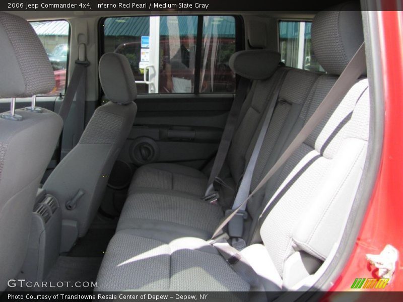 Inferno Red Pearl / Medium Slate Gray 2006 Jeep Commander 4x4