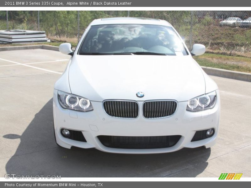 Alpine White / Black Dakota Leather 2011 BMW 3 Series 335i Coupe