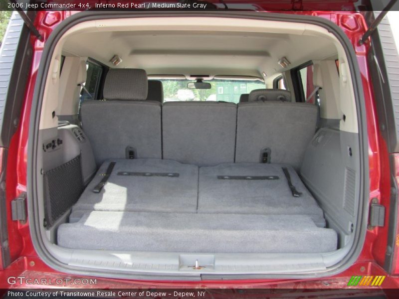 Inferno Red Pearl / Medium Slate Gray 2006 Jeep Commander 4x4