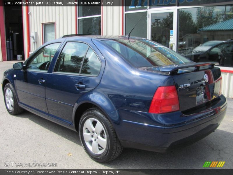 Galactic Blue Metallic / Grey 2003 Volkswagen Jetta GLS Sedan