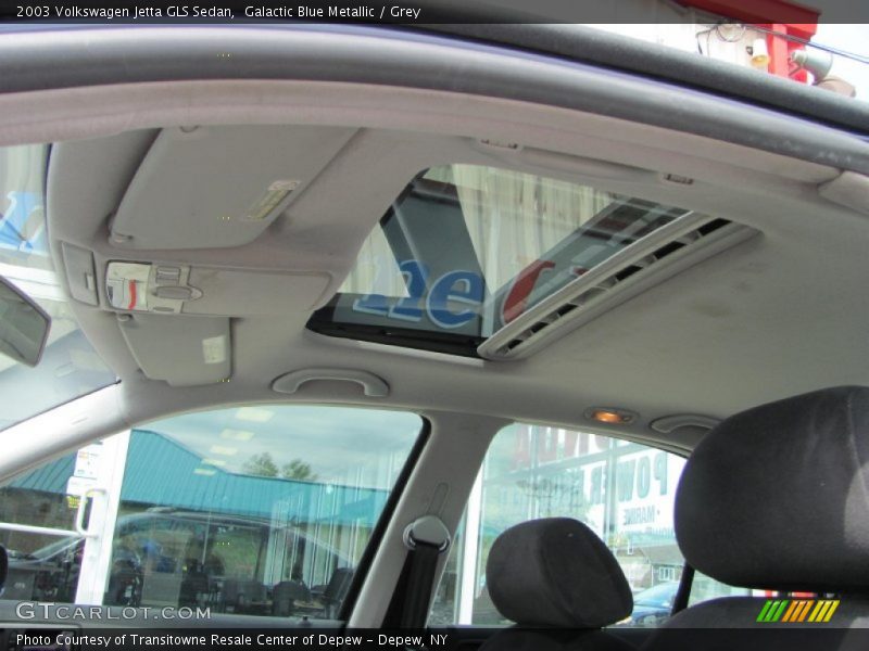 Galactic Blue Metallic / Grey 2003 Volkswagen Jetta GLS Sedan