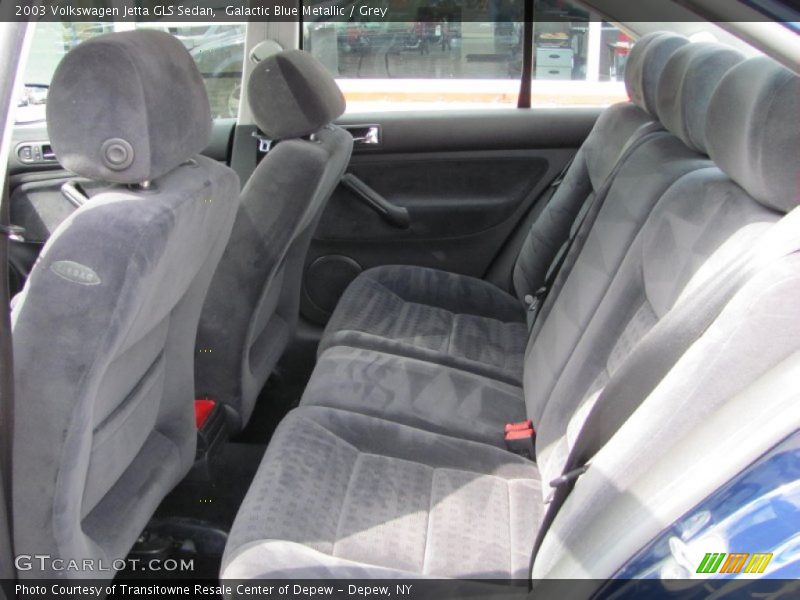 Galactic Blue Metallic / Grey 2003 Volkswagen Jetta GLS Sedan