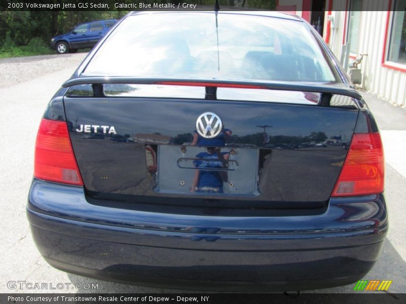 Galactic Blue Metallic / Grey 2003 Volkswagen Jetta GLS Sedan