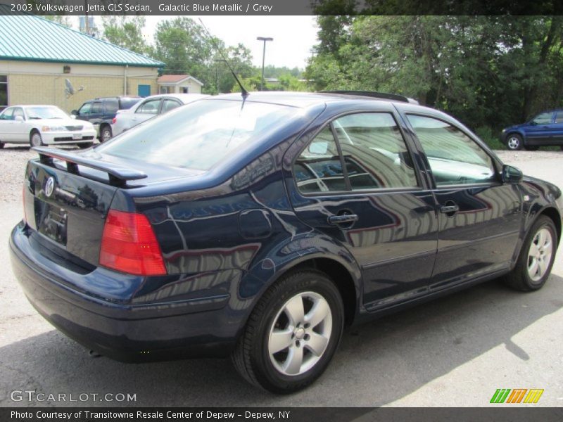 Galactic Blue Metallic / Grey 2003 Volkswagen Jetta GLS Sedan