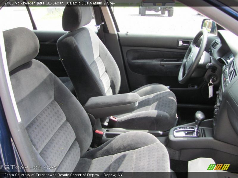 Galactic Blue Metallic / Grey 2003 Volkswagen Jetta GLS Sedan