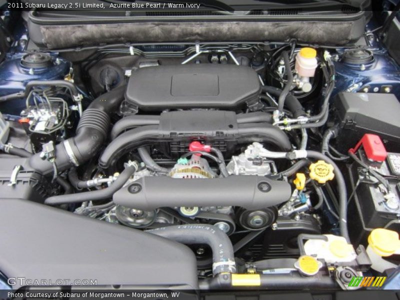  2011 Legacy 2.5i Limited Engine - 2.5 Liter SOHC 16-Valve VVT Flat 4 Cylinder