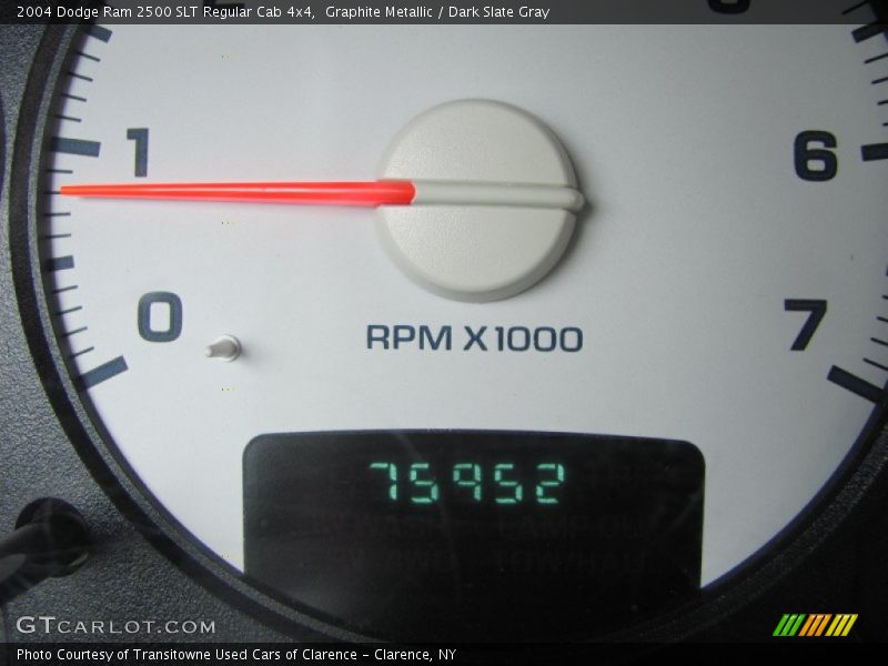 Graphite Metallic / Dark Slate Gray 2004 Dodge Ram 2500 SLT Regular Cab 4x4