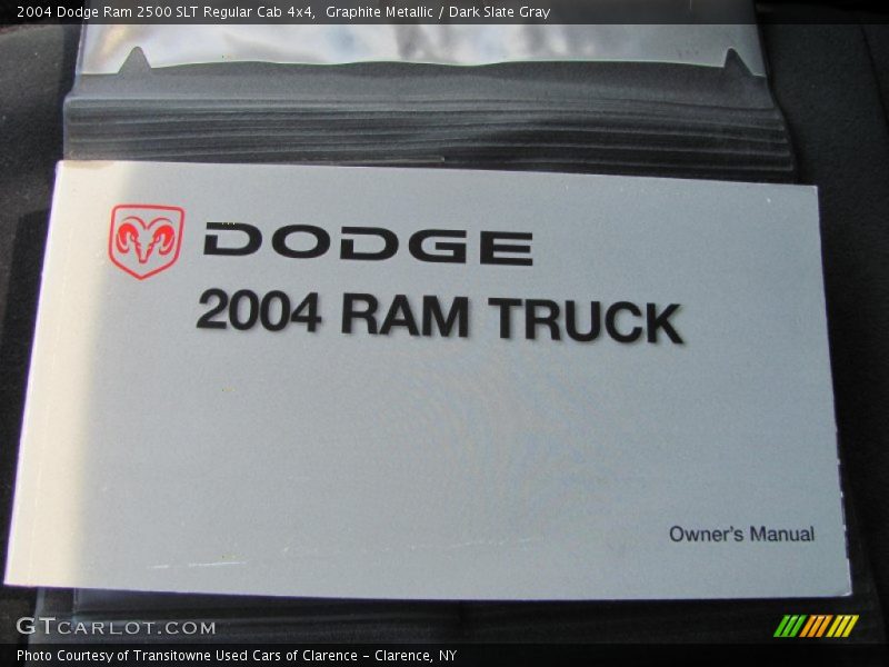 Books/Manuals of 2004 Ram 2500 SLT Regular Cab 4x4