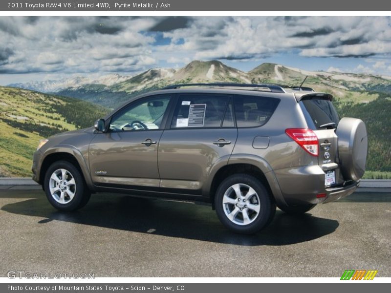 Pyrite Metallic / Ash 2011 Toyota RAV4 V6 Limited 4WD