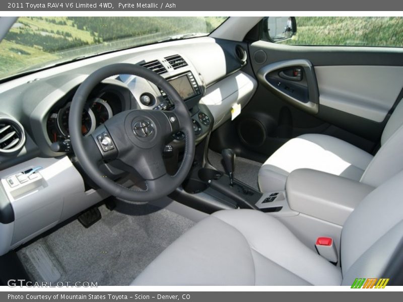  2011 RAV4 V6 Limited 4WD Ash Interior