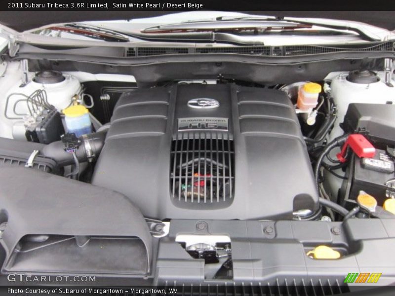  2011 Tribeca 3.6R Limited Engine - 3.6 Liter DOHC 24-Valve DAVCS Flat 6 Cylinder