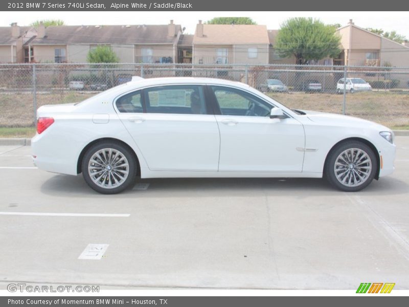  2012 7 Series 740Li Sedan Alpine White