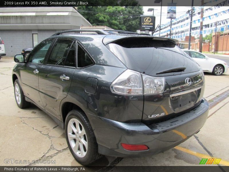 Smokey Granite / Black 2009 Lexus RX 350 AWD