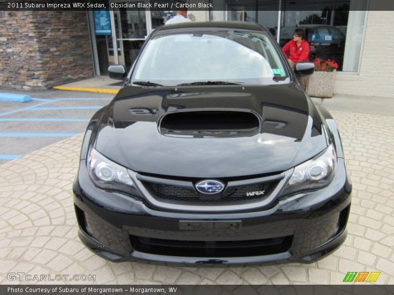 Obsidian Black Pearl / Carbon Black 2011 Subaru Impreza WRX Sedan