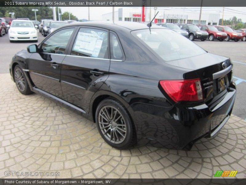 Obsidian Black Pearl / Carbon Black 2011 Subaru Impreza WRX Sedan