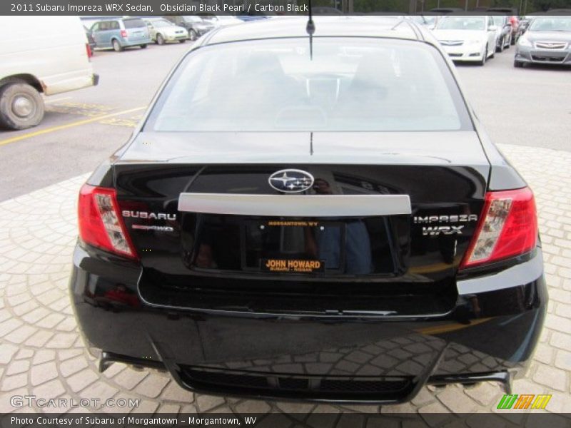 Obsidian Black Pearl / Carbon Black 2011 Subaru Impreza WRX Sedan