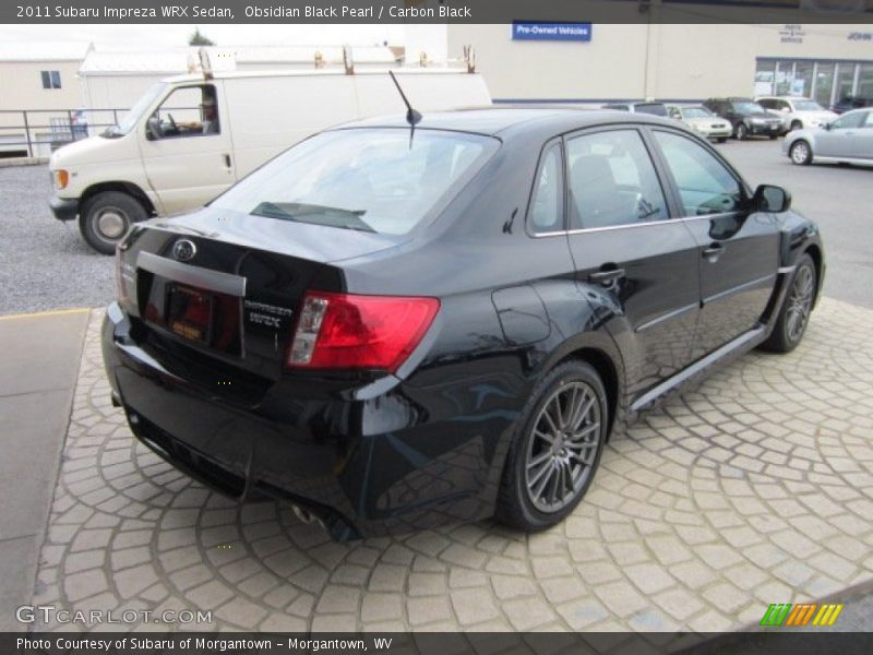 Obsidian Black Pearl / Carbon Black 2011 Subaru Impreza WRX Sedan