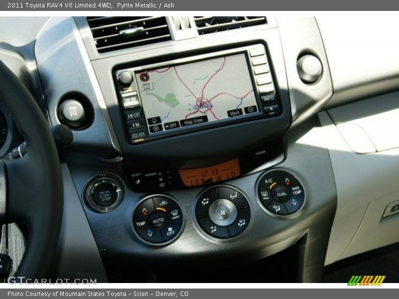 Controls of 2011 RAV4 V6 Limited 4WD