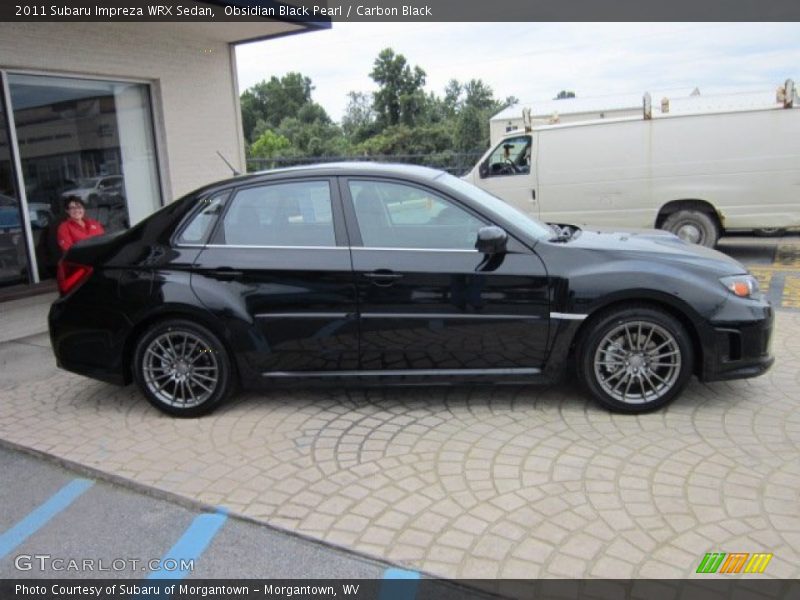 Obsidian Black Pearl / Carbon Black 2011 Subaru Impreza WRX Sedan