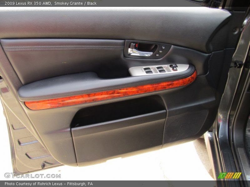 Smokey Granite / Black 2009 Lexus RX 350 AWD