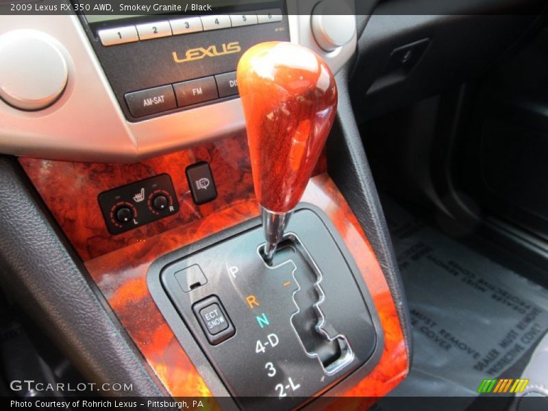 Smokey Granite / Black 2009 Lexus RX 350 AWD