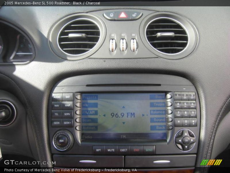 Black / Charcoal 2005 Mercedes-Benz SL 500 Roadster