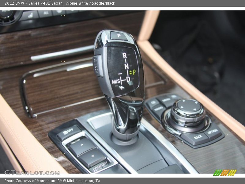  2012 7 Series 740Li Sedan 6 Speed Automatic Shifter