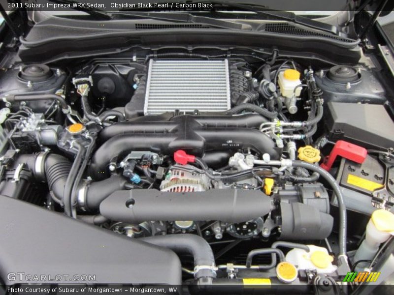  2011 Impreza WRX Sedan Engine - 2.5 Liter Turbocharged DOHC 16-Valve AVCS Flat 4 Cylinder