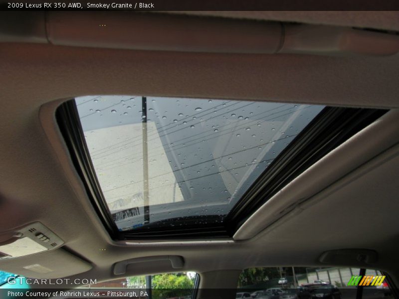 Smokey Granite / Black 2009 Lexus RX 350 AWD