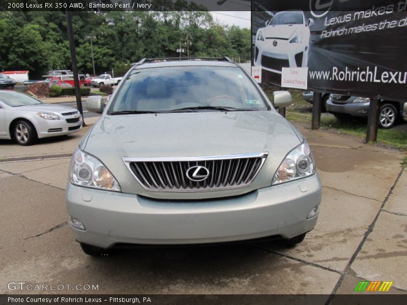 Bamboo Pearl / Ivory 2008 Lexus RX 350 AWD