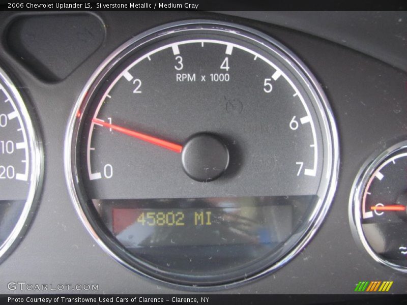 Silverstone Metallic / Medium Gray 2006 Chevrolet Uplander LS