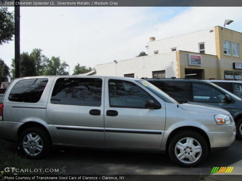 Silverstone Metallic / Medium Gray 2006 Chevrolet Uplander LS