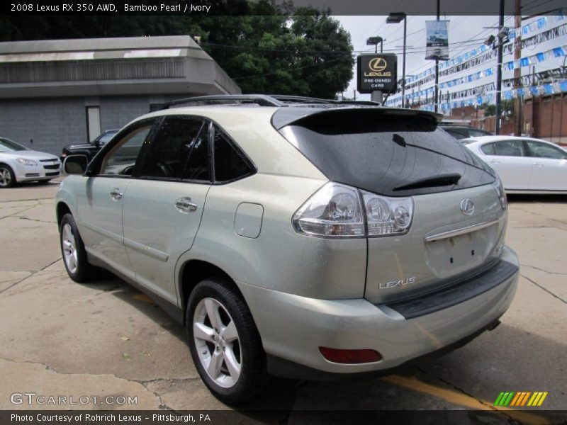 Bamboo Pearl / Ivory 2008 Lexus RX 350 AWD
