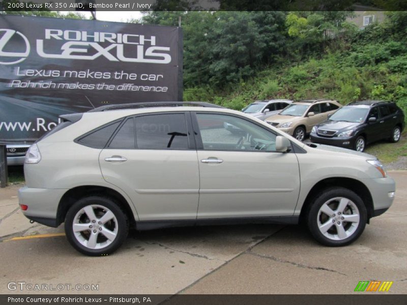 Bamboo Pearl / Ivory 2008 Lexus RX 350 AWD