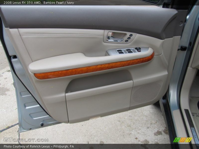 Bamboo Pearl / Ivory 2008 Lexus RX 350 AWD