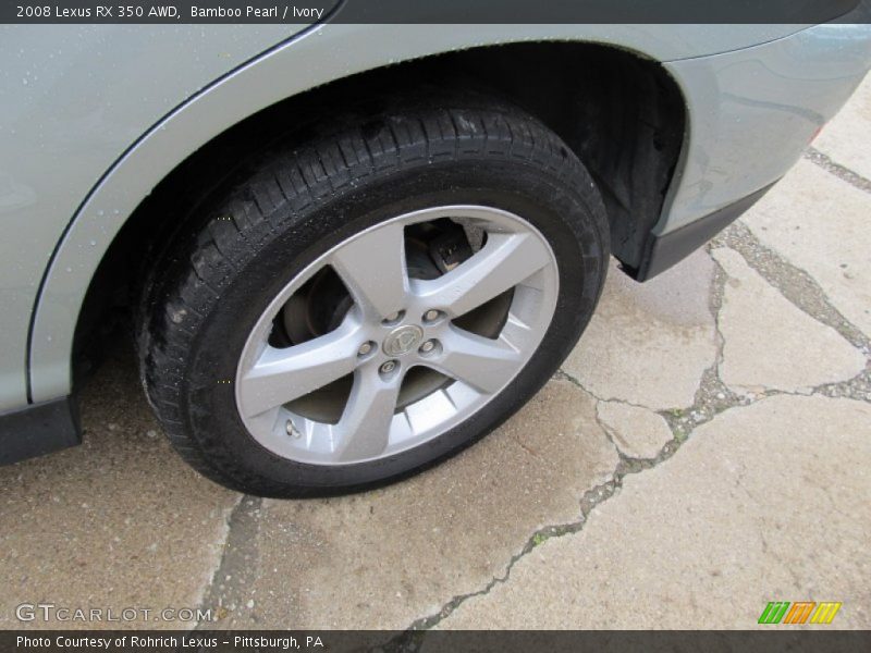 Bamboo Pearl / Ivory 2008 Lexus RX 350 AWD