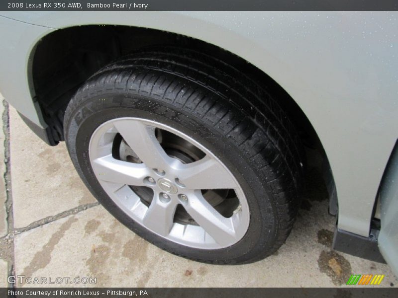Bamboo Pearl / Ivory 2008 Lexus RX 350 AWD