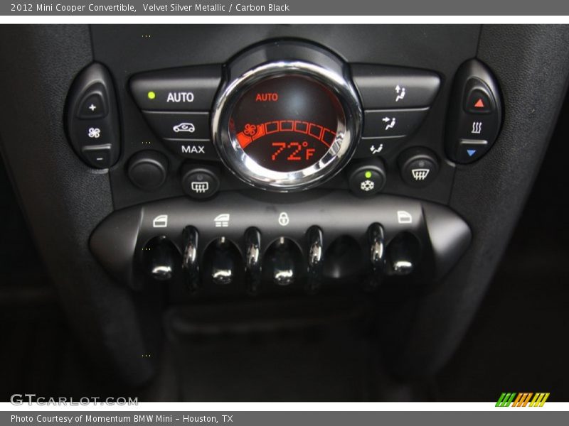 Velvet Silver Metallic / Carbon Black 2012 Mini Cooper Convertible